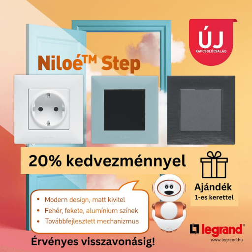 LEGRAND - Niloé Step akció